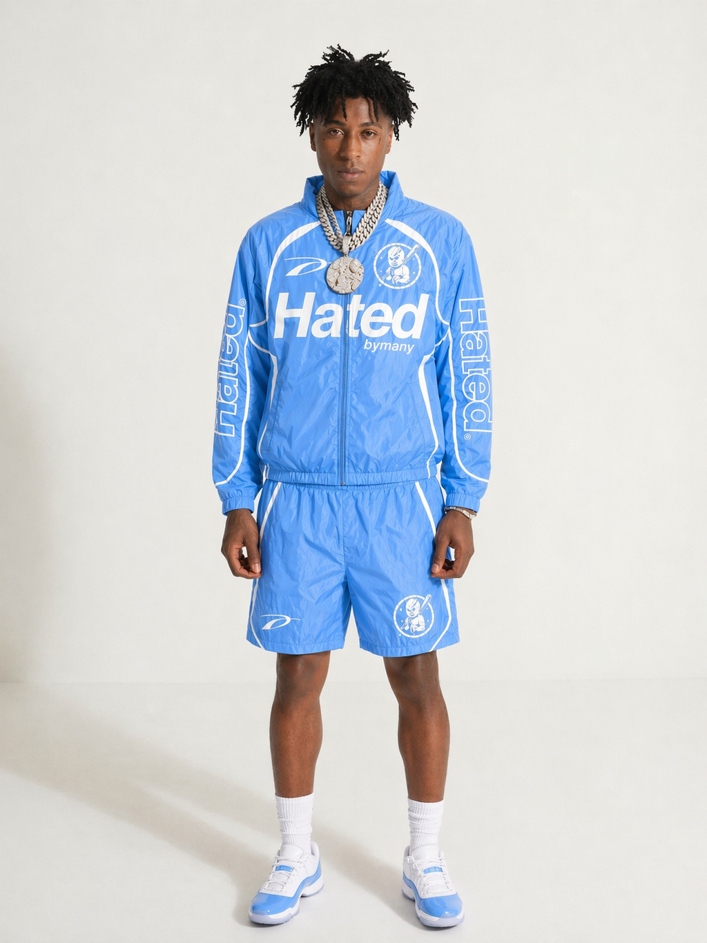 HBM “Hated” Windbreakers - Baby Blue