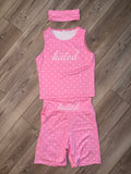 Hated Pink PolkaDot Set