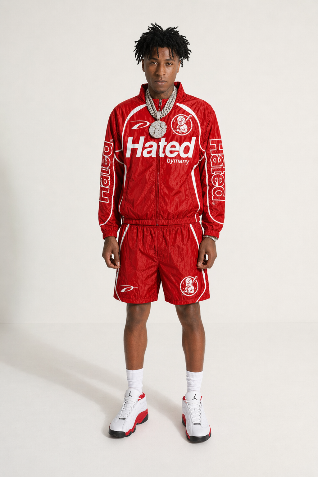 HBM “Hated” Windbreakers - Red
