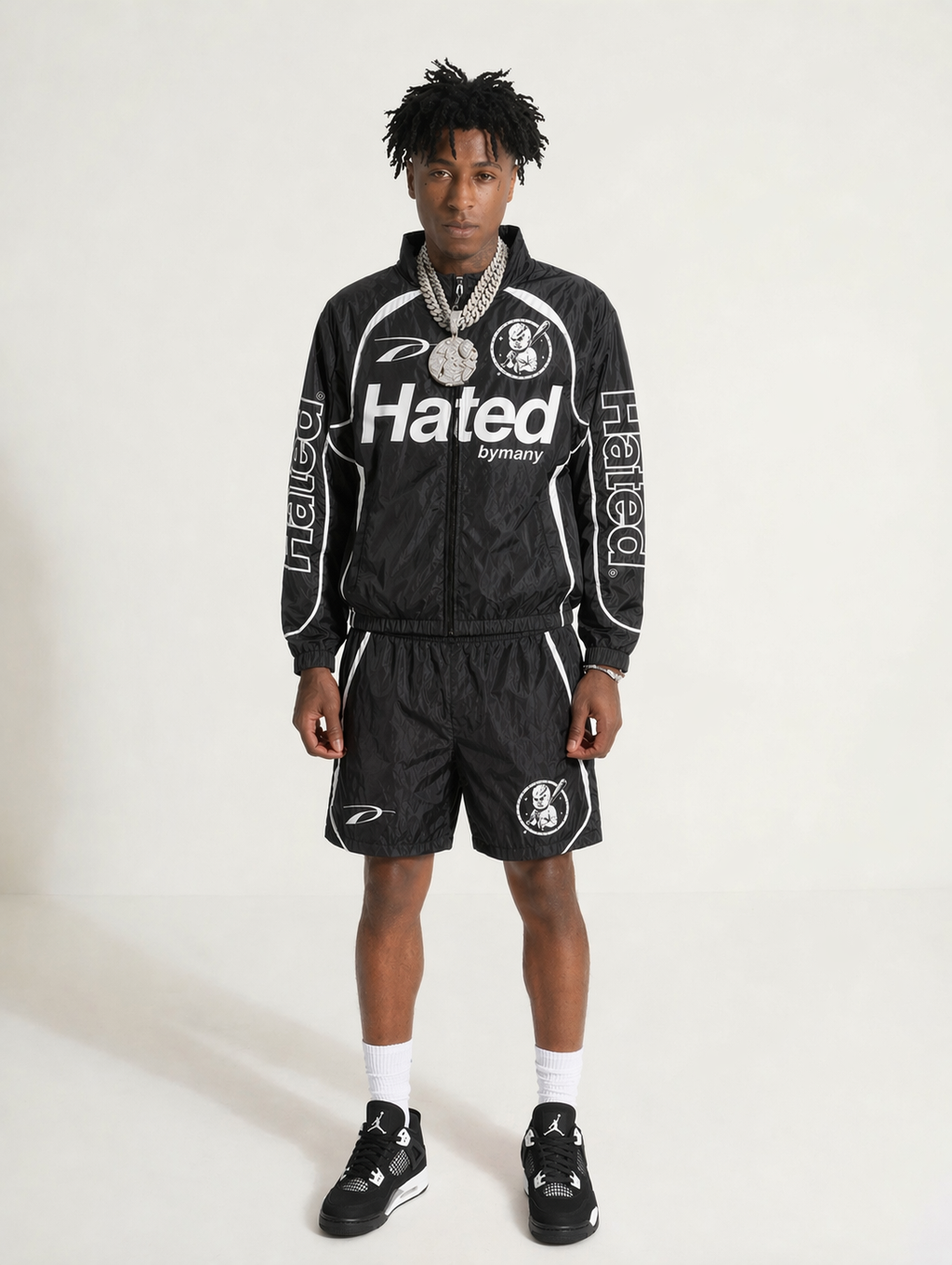 HBM “Hated” Windbreakers - Black